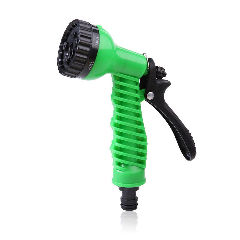 Pulverizador de água do jardim gramado sprinkler lavagem de carro pistola de água ajustável mangueira bicos 7 padrão alta pressão lavadora de energia