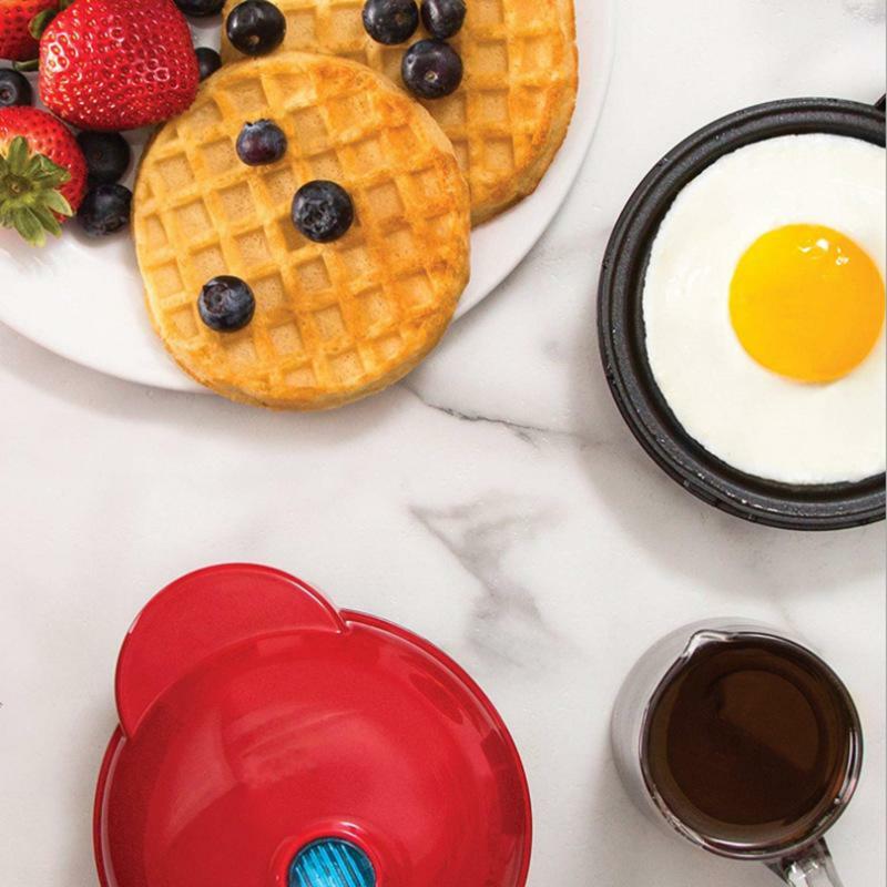 Nuova macchina elettrica per waffle Pan Cake maker colazione waffle Maker teglia elettrica Plug-in portatile per uso domestico