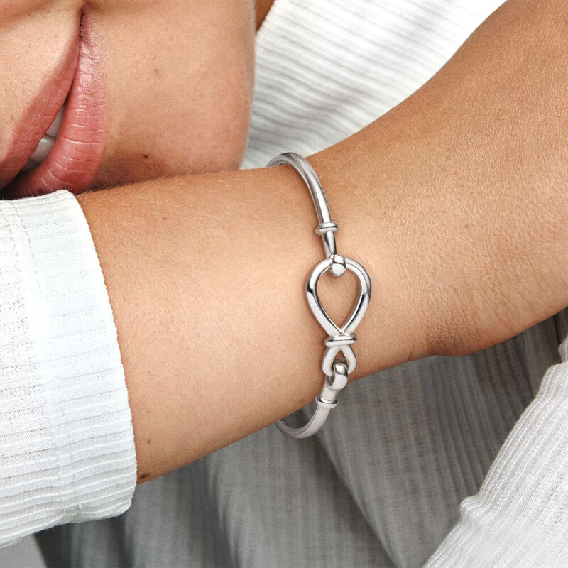 Verão nova jóia feminina ajuste pandora pulseiras contas originais diy encantos 925 prata esterlina rigidez moda pulseiras jóias