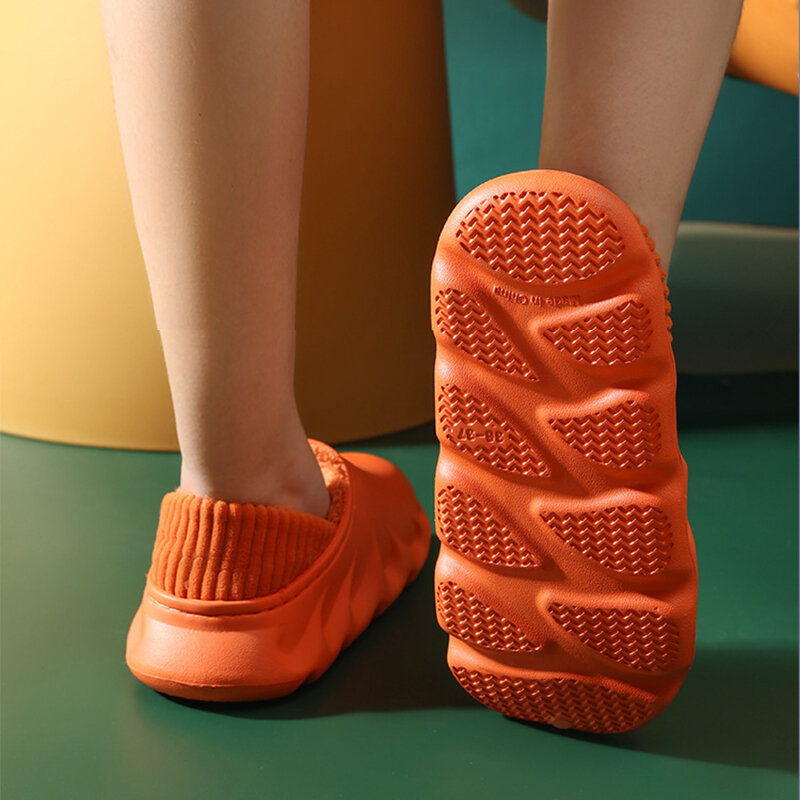 Nuove pantofole moda invernale scarpe da donna calde coppie impermeabili antiscivolo in cotone peluche Indoor Outdoor Home autunno primavera scarpe