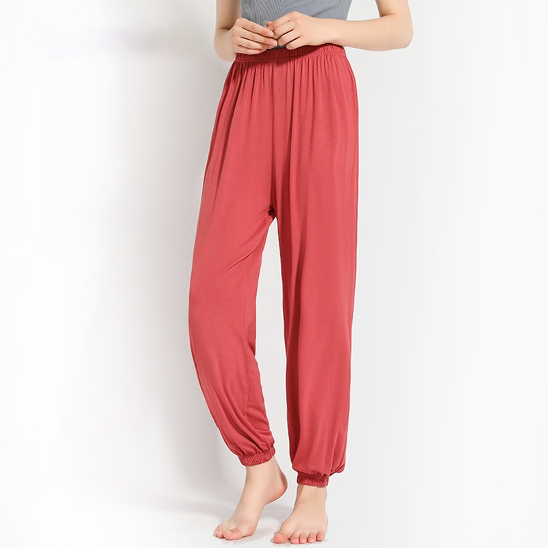 Spring/summer 2022 New women's casual pants Modal Versatile Harlan pants for women to wear outside the home