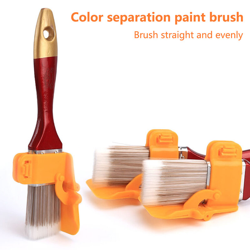 210mm diy ferramenta de pintura de parede pintura edger pincel pintura limpo-corte pintura edger para casa pintura escova parede decorar ferramenta alça