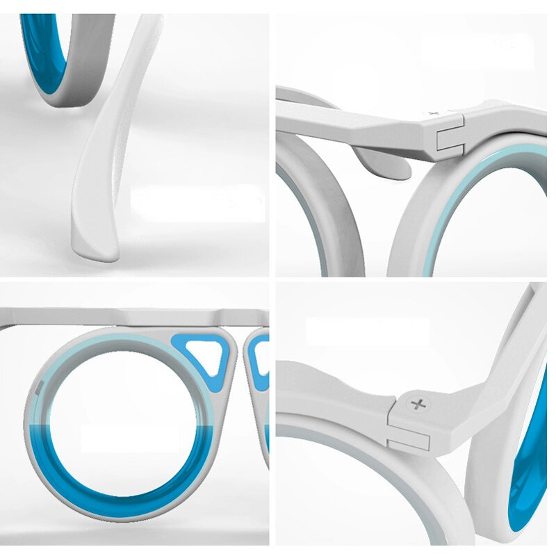 Detachable Car Sickness Glasses Portable Foldable Travel Sports Glasses Anti-Motion Vomit Cruise Ship Anti-Nausea Eyewear