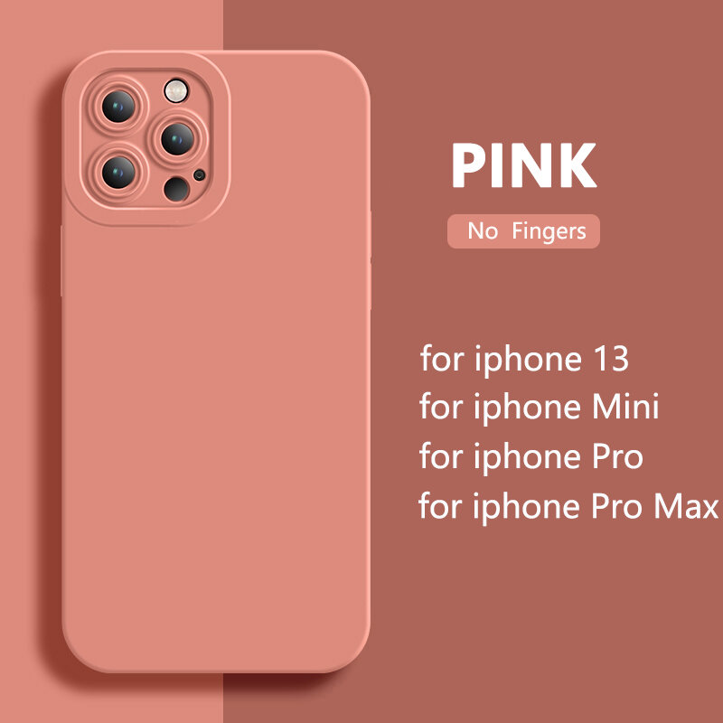 Casing Silikon Lembut Warna-warni Permen Mewah untuk iPhone 13 12 Mini 11 Pro Max XR XS X 7 8 Plus SE 2020 Penutup Belakang Matte Tahan Benturan