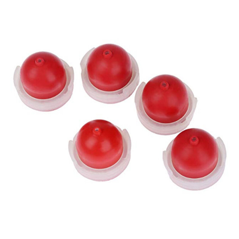 5 Pack Fuel Pump Carburetor Bubble Primer Bulbs for Briggs and Stratton Mower Replacement 5085 5085H 5085K Perforated Bubble