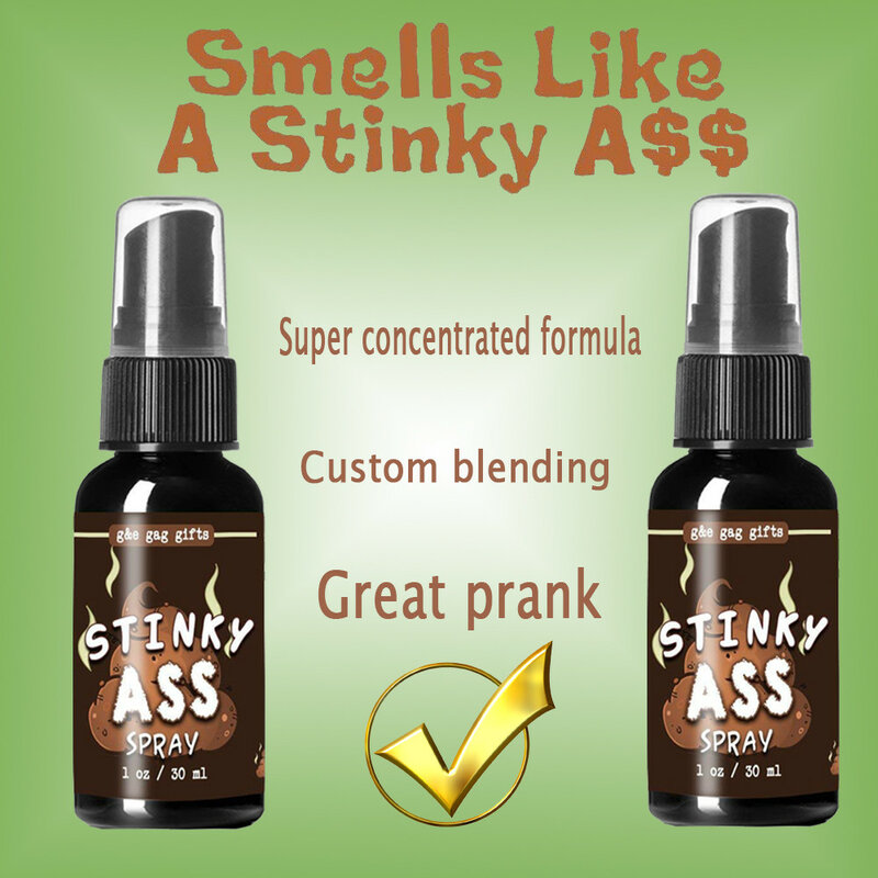 Novelties Liquid Fart Gag Prank Joke Spray Can Stink Bomb Smelly Stinky Gas Liquid Fart Gag Prank Joke Spray Can Stink Bomb20*