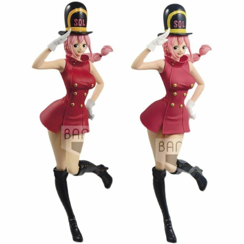 Uma peça doce estilo rebecca soldado uniforme anime modelo ornamento de mão presente