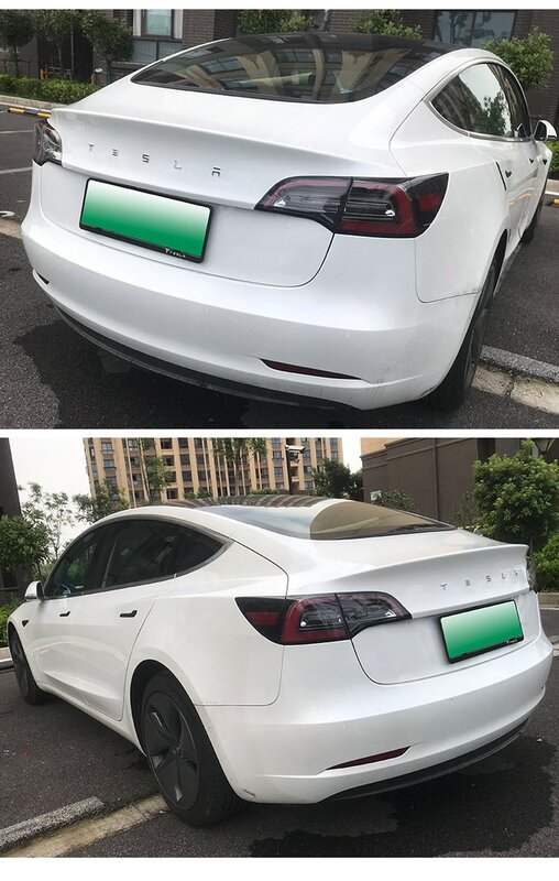 For Tesla model 3 model Y model S model X Car Back Trunk Logo Replacement Letters Sticker Replace alphabet Emblem Stickers