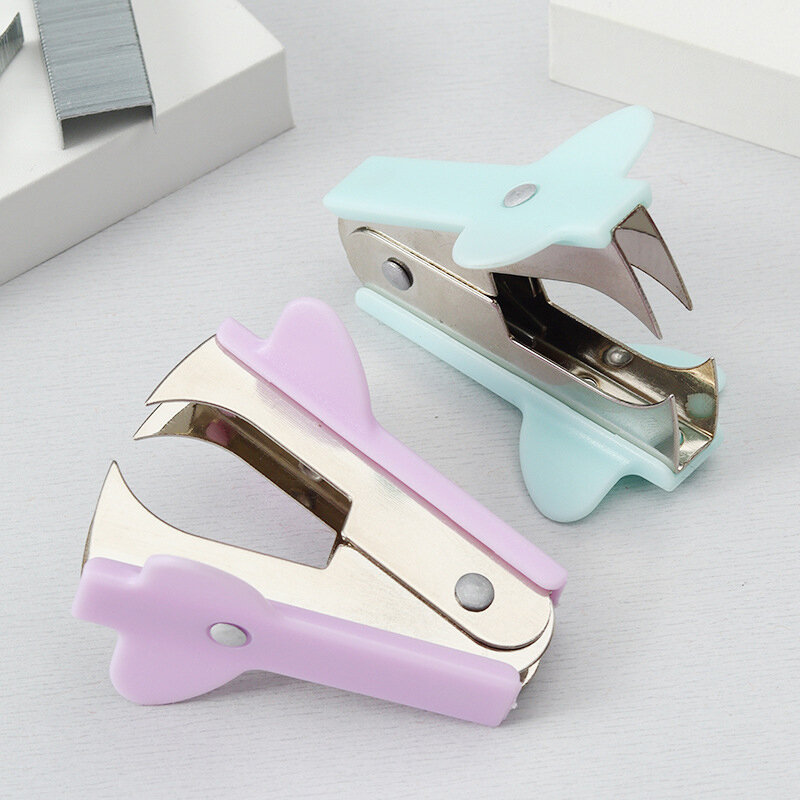 Macaroon Staple Remover Staples Office Supplies General Multifun Mini Stapler Removal Nail Out Extractor Puller Stationery Tools