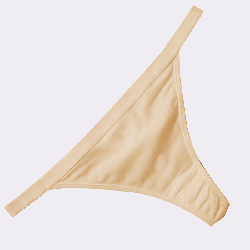 Tangas sexys de algodón para mujer, ropa interior sin costuras de cintura baja, cómoda, lencería, 4 piezas