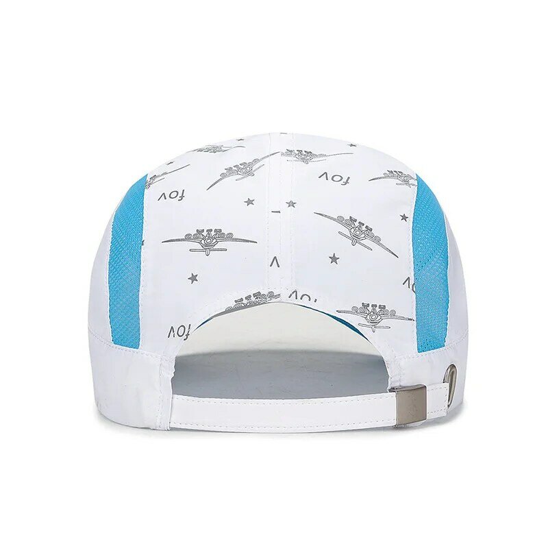 Sombrero ligero y transpirable para niños, gorra de béisbol de malla con protección UV, de secado rápido, UPF50 +
