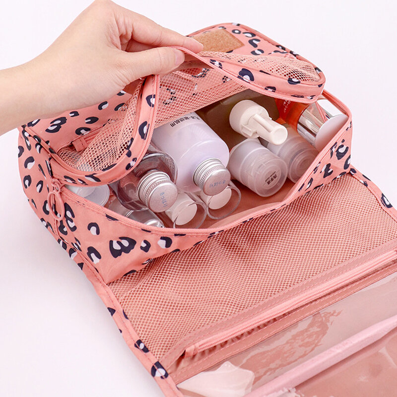 Wysokiej jakości makijaż torba wisząca podróżne torby do przechowywania wodoodporna podróż kosmetyczka torby higieny osobistej kosmetyczka