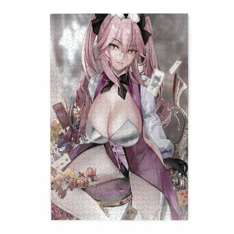 อะนิเมะปริศนา Fate Grand Order โปสเตอร์1000ชิ้นปริศนาสำหรับผู้ใหญ่ Doujin Koyanskaya ปริศนาการ์ตูน Merch Hentai Sexy ตกแต่งห้...