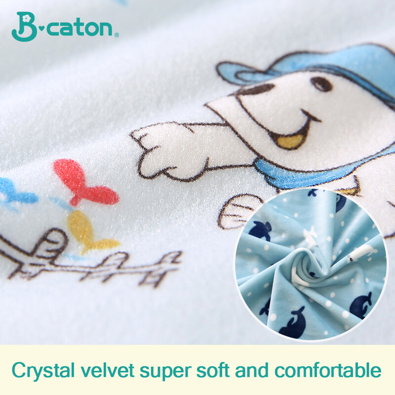 Bavoir imperméable pour bébé, accessoire d'alimentation pour nouveau-né, avec motif de dessin animé, en cristal, à absorption d'eau, MT