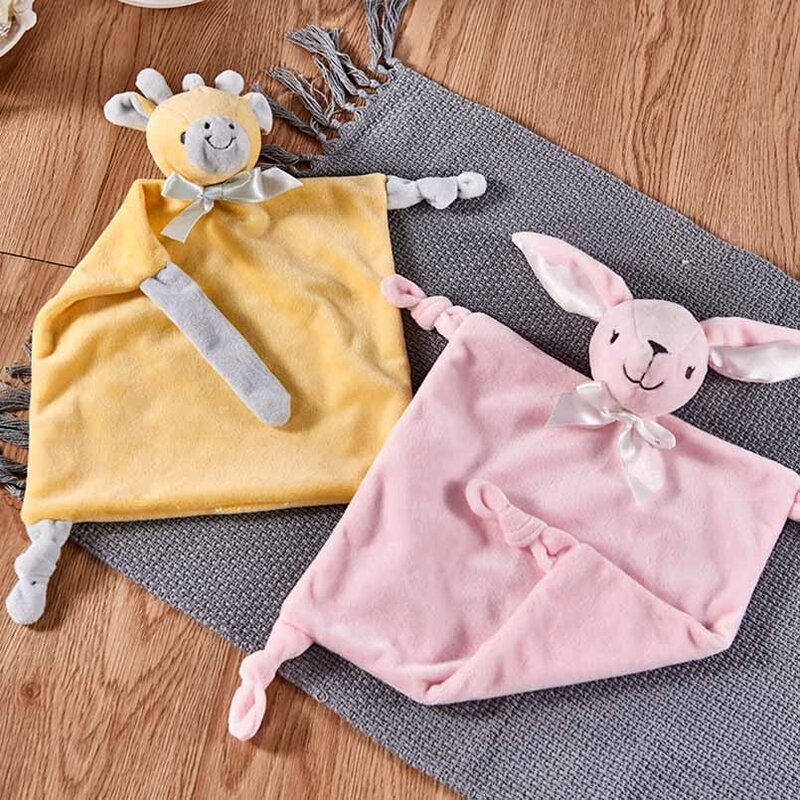 Newborn Cartoon Baby Boy Girl Rattles Infant Animal Hand Bell Kid Plush Toy Development Gifts Toddler Baby Toys 0-12 months