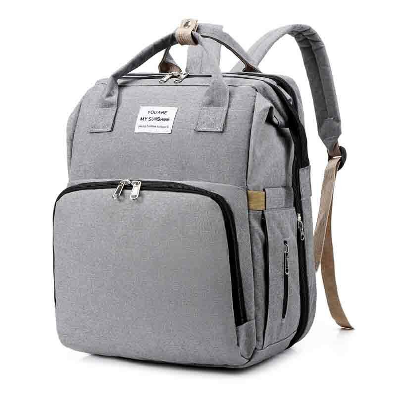 Bottle Backpack Diaper Backpack Pack High Multifunctional Backpack 2023 Leisure Korean Letter Backpack Mother Baby T137