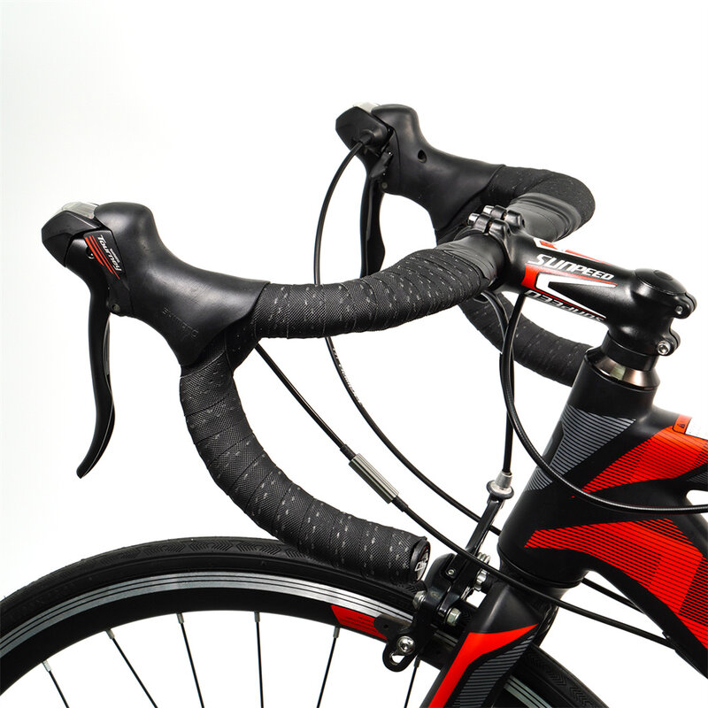 Cinta antideslizante para manillar de bicicleta de carretera, accesorios transpirables, CNC