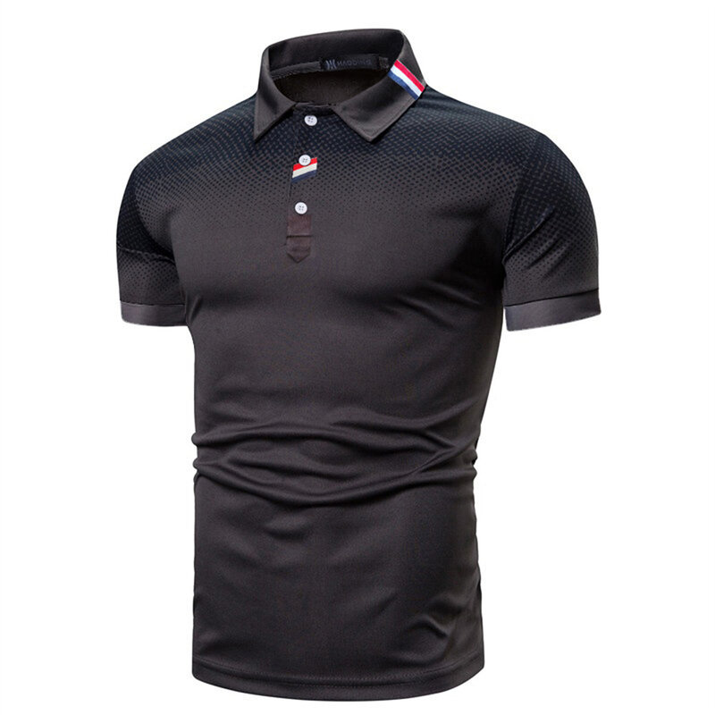 2022 neue Sommer Casual Polo Shirt Männer Kurzarm Business Hemd Mode Design Tops Tees
