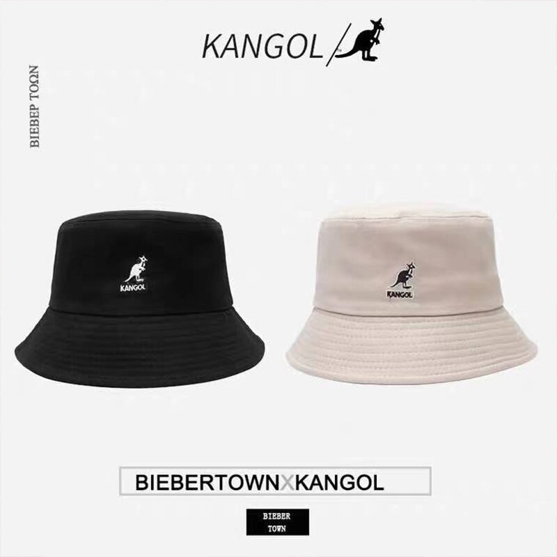 Kangol-남성용 패션 버킷 모자, 멋진 여자, 남성 파나마 어부 모자, 고품질 야외 햇빛 차단 모자