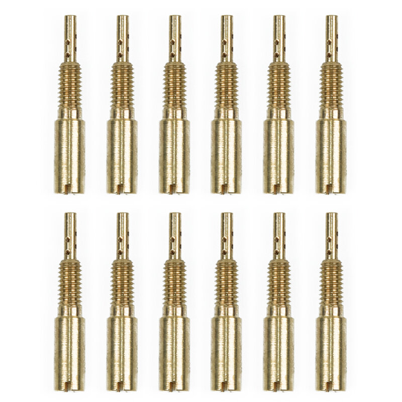Injecteurs de tampons dorés pour Mikuni, remplacement des jets pilotes, accessoires pour Mikuni Carb, VM28, 486, HSR42, 10-37.5, HS40