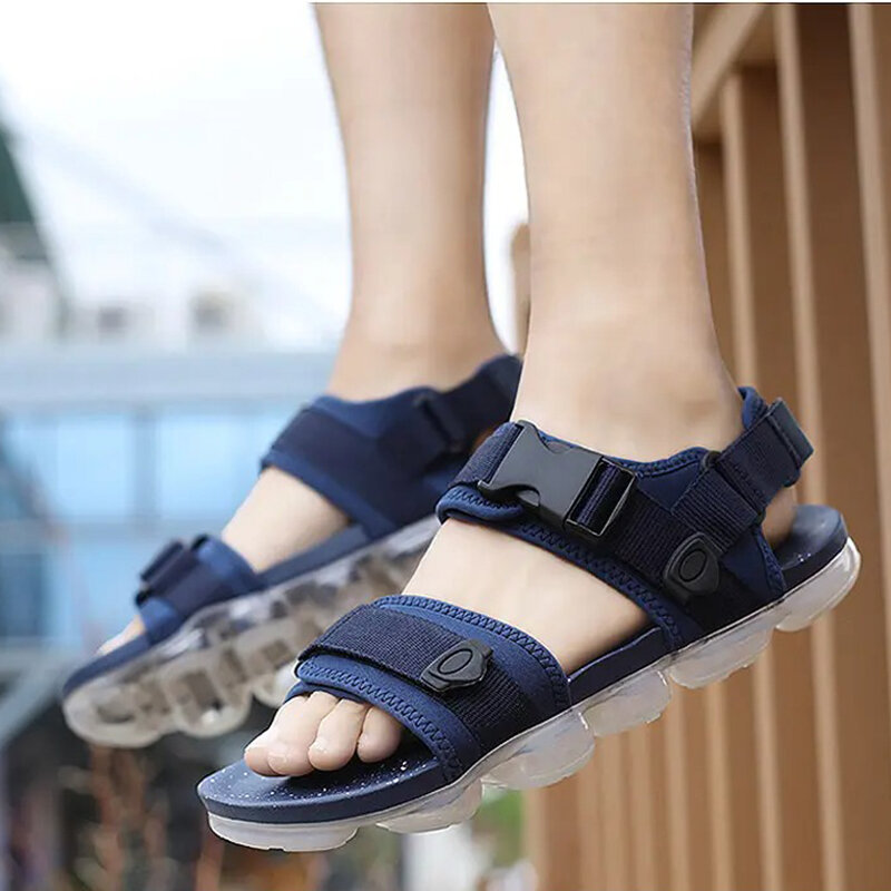 Casual Men Sandals Summer Shoes Sandal Mens Sandles Outdoor Breathable Comfort Slip on Plus Size Open Shoes Sandalias Hombre
