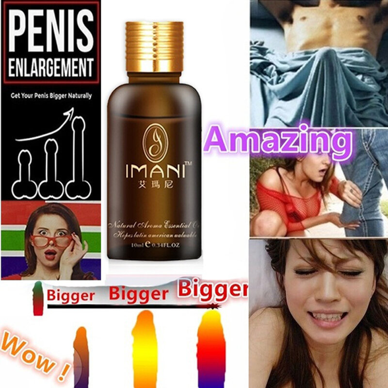 Aceite Esencial para aumento y espesamiento de hombres, aceite esencial para crecimiento, mejora la función Sexual, aceite para agrandar el pene