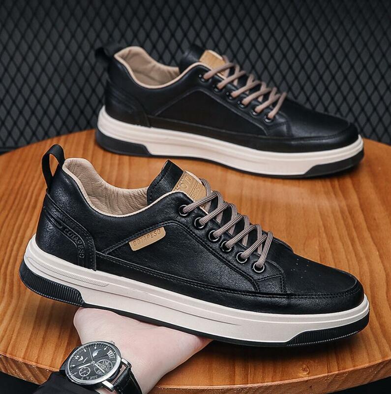 2022 Autumn Trend New Men's Sneakers Chunky Designer Men Casual Shoes Heighten Fashion Casual Zapatillas Tennis Board Shoes