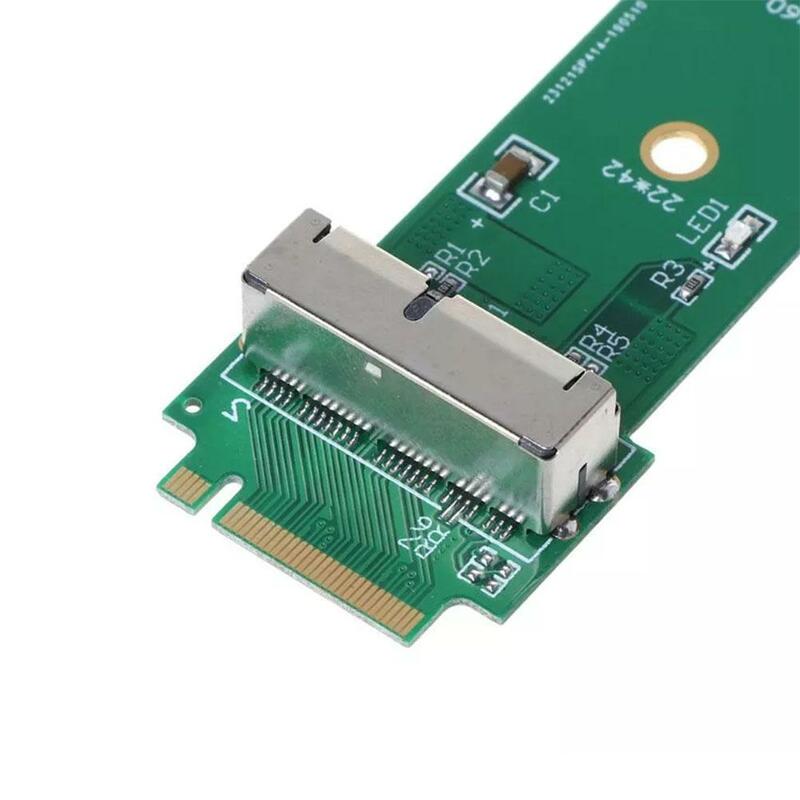 Wysokiej jakości dla MacBook Air Pro 12 + 16 pinów SSD do komputera PC-e Adapter karta M.2 klucz M (NGFF) akcesoria Converte H9Z4
