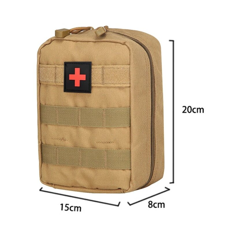 حقيبة الإسعافات الأولية للإنقاذ في حالات الطوارئ المولي للحصول على حقيبة الظهر الطبية في الهواء الطلق