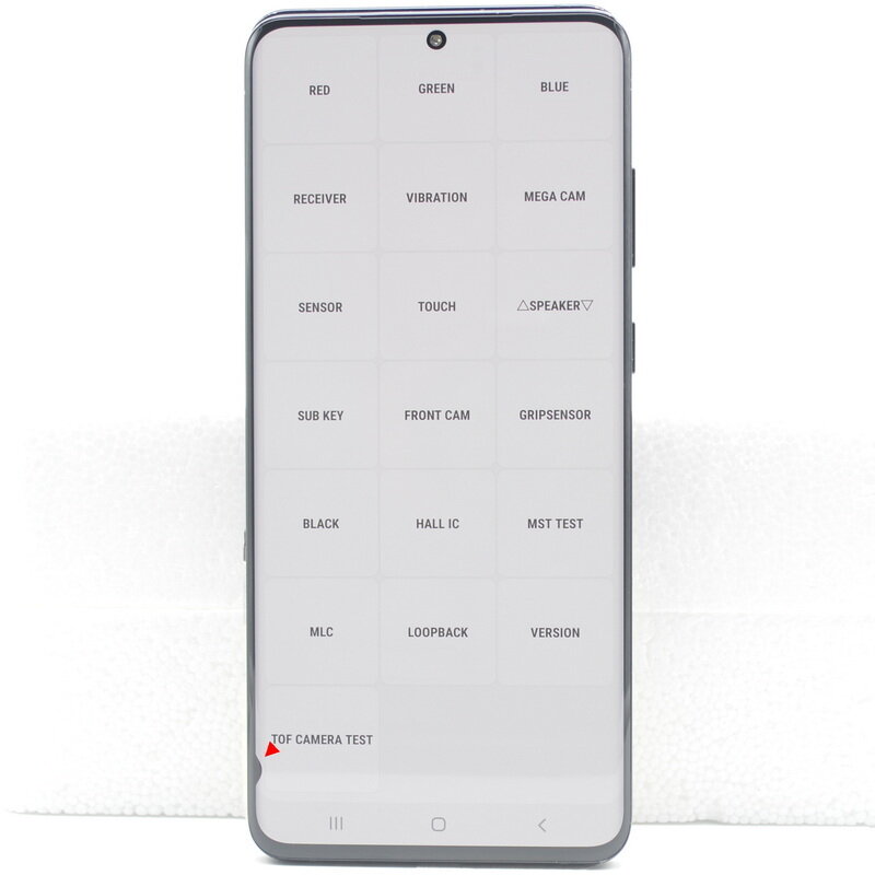 Digitizer AMOLED Asli untuk Samsung Galaxy S20 Plus Digitizer Layar Sentuh LCD S20 + G985 G985F Tampilan dengan Bintik-bintik dengan Bingkai
