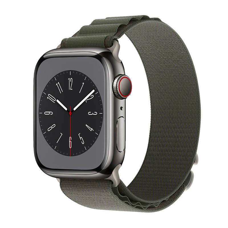 1:1 Alpine loop correa para Apple watch, correa de repuesto para iwatch series Ultra 7 6 3 8 5 4 3, 45mm 41mm 49mm 44 40 42 38mm