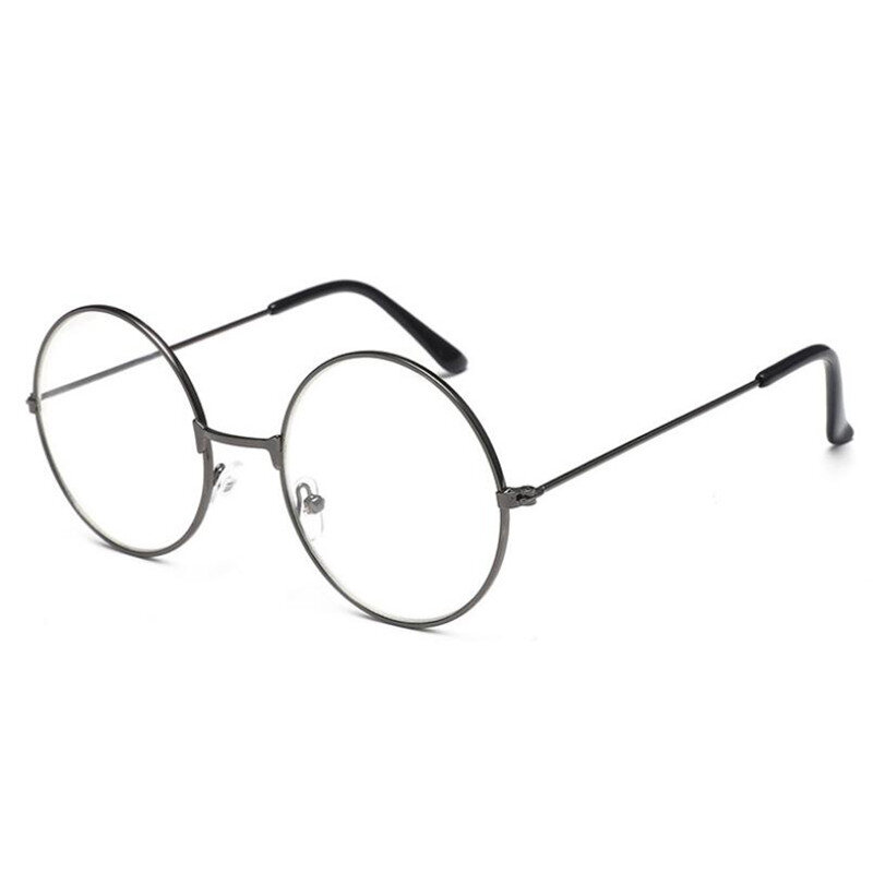 2022 neue Klassische Retro Runde Metall Brille Rahmen Runde Objektiv Flache Myopie Optische Spiegel Einfache Metall frauen/Männer der Gläser Rahmen