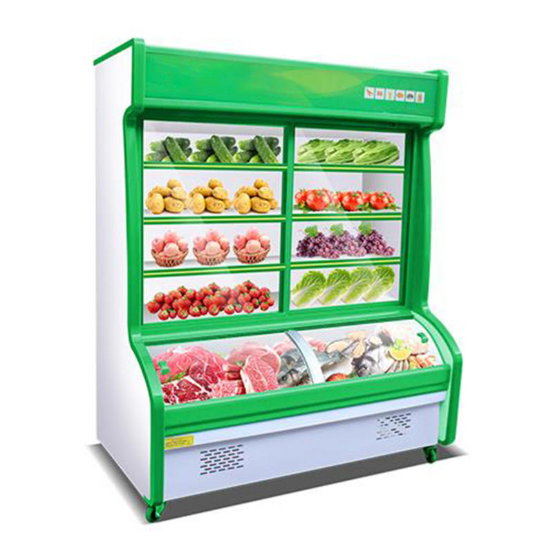 Холодильник, шкаф для хранения свежести, коммерческий шкаф для карточек, вертикальный шкаф для демонстрации фруктов и овощей