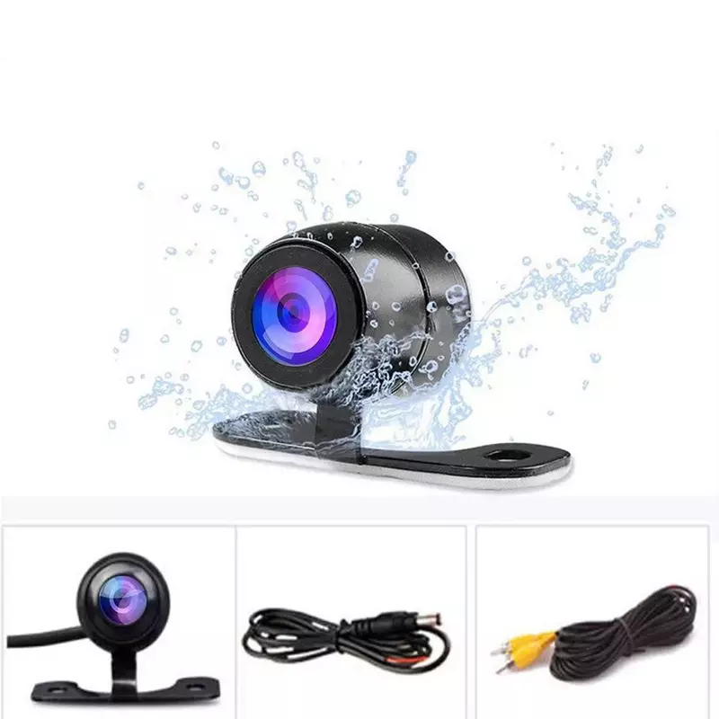 HD Night Vision tylna kamera samochodowa 170 ° szerokokątny kamera cofania wodoodporna CCD LED dodatkowa samochodowa Monitor uniwersalny