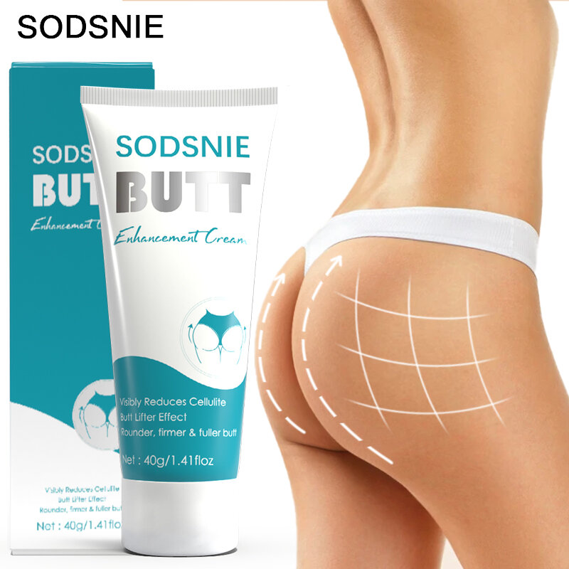 Butt Enhancement Cream Plump Buttocks Firming Lifting Anti-Relaxation Anti Cellulite Moisturizing Deep Nourishment Whitening 40g