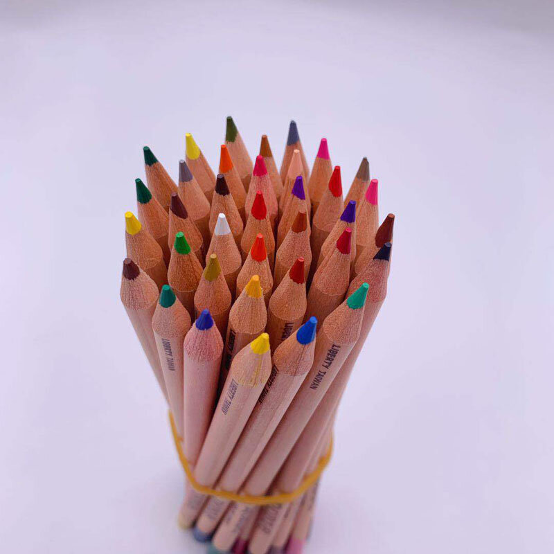 Criança 12 Cor Environmentally friendly log Desenho Da Arte Caneta de cor lápis de cor Lápis de Cor Definida Bonito Dos Artigos de Papelaria para a Escola Supplie