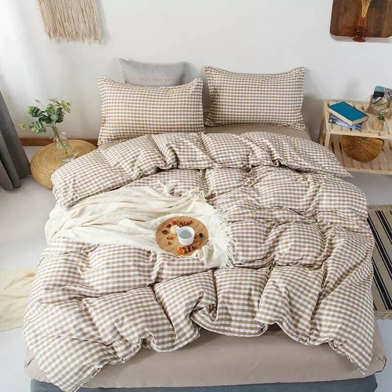 Colcha de cama casal cor sólida consolador conjunto de cama para cama de casal conjunto de capa de edredão com roupa de cama único/rainha/rei tamanho