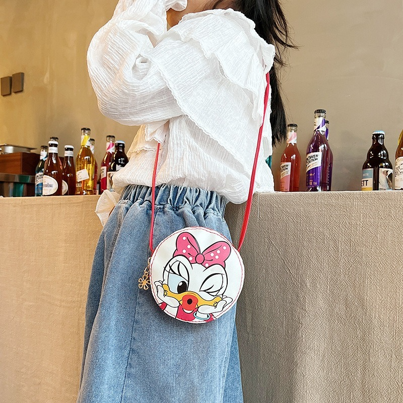Disney's New Mickey Children's Handbag Luxury Brand Cartoon Cute Boys and Girls Coin Purse Fashion Large-capacity Children's Bag