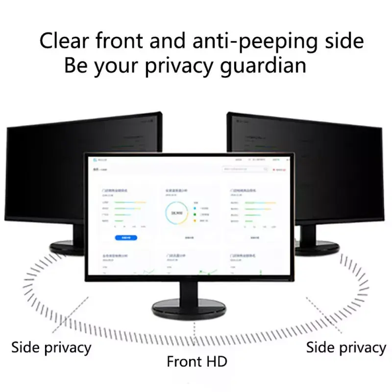 Novo 24 Polegada filtro de privacidade anti-reflexo filme protetor de tela para 16:9 widescreen computador computador computador portátil monitores