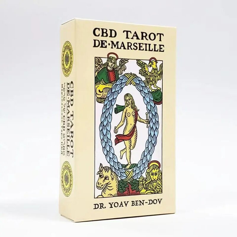 Jeu de Tarot CBD 12x7cm, 78 cartes, cadeau de Divination, jeu de Table, oracle et Divination