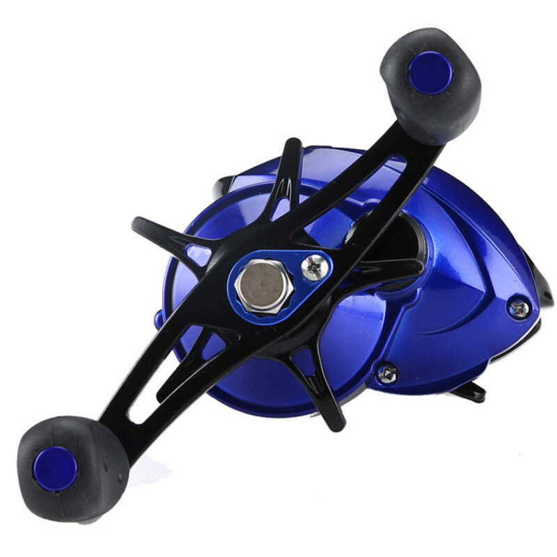 High Quality 8.1:1 Full Metal Spool Baitcasting Fishing Reel 17+1BB Ultra Light Professional Fishing Wheel Pesca