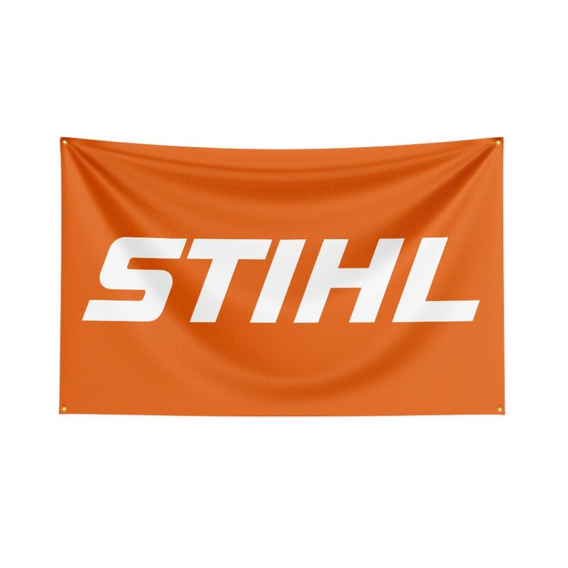 Bandera STIHL de poliéster, herramienta de impresión Digital, Banner, 3x5 pies