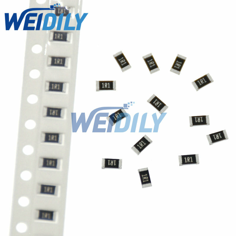 1250 Buah 50 Nilai 1206 SMD Resistor Kit 0R ~ 10MR Baru dan Asli Chip Perlawanan Berbagai Macam Set