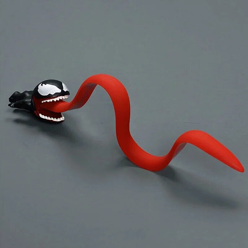 Funny Venom สาย USB ข้อมูลสายผู้ถือรถจักรยานยนต์อุปกรณ์เสริมสายรถของเล่นตกแต่ง