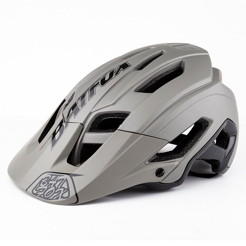 Велосипедный шлем BATFOX, ссветильник защитный шлем для езды на горном и дорожном велосипеде, для мужчин и женщин
