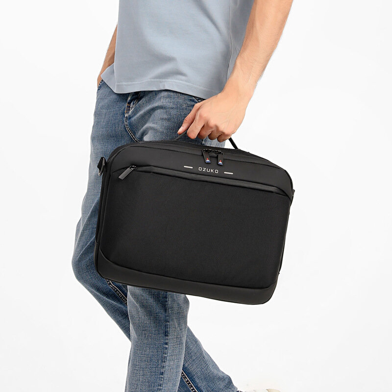 다기능 방수 비즈니스 태블릿 방수 숄더백 남성용, 맥북 노트북 가방, 메신저 가방, 신상
