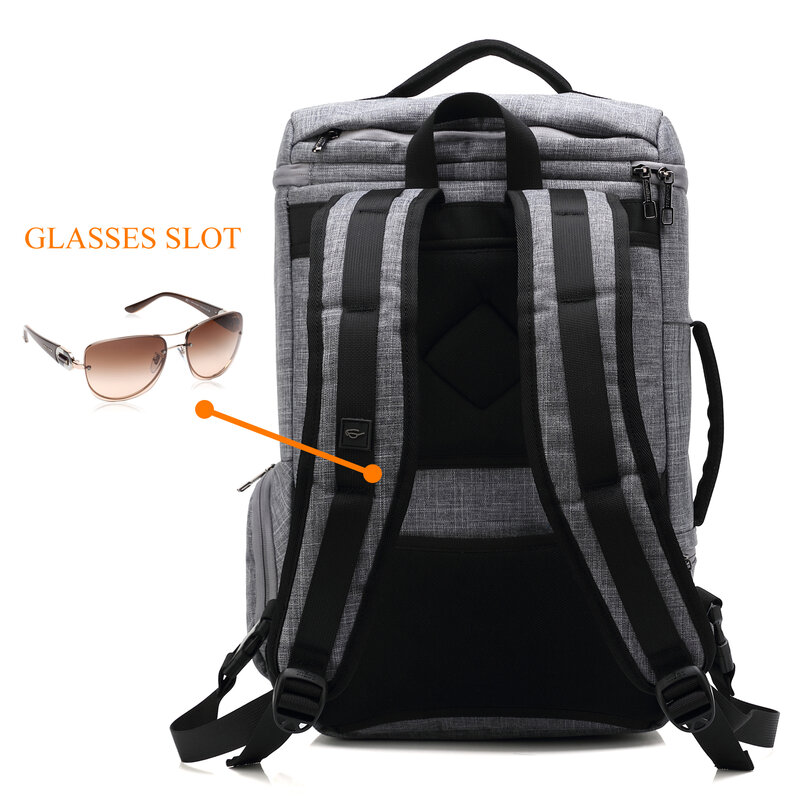 CoolBELL 15.6 Cal plecak na laptopa USB do ładowania wielofunkcyjna wodoodporna torba biznesowa antykradzieżowy plecak szkolny
