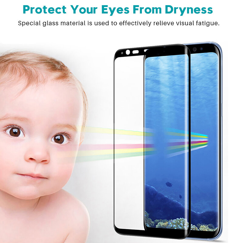 Protecteur d'écran à bord incurvé, couverture complète en verre trempé Ultra dur pour Samsung Galaxy S20 FE S20 Plus 20D Note 20