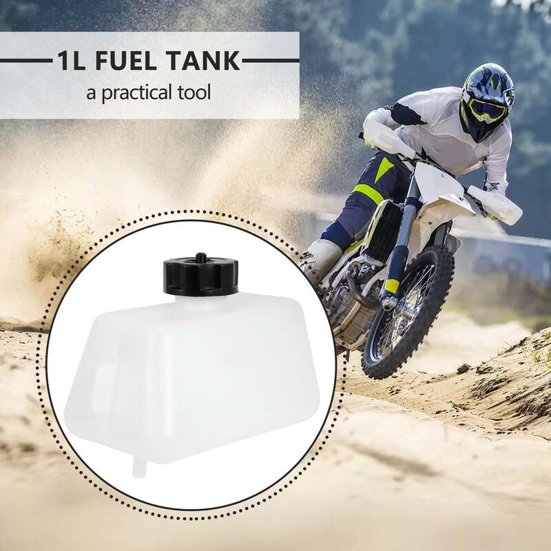 1L Mini Moto Dirt Bike Plástico Gasolina Tanque De Combustível De Gás