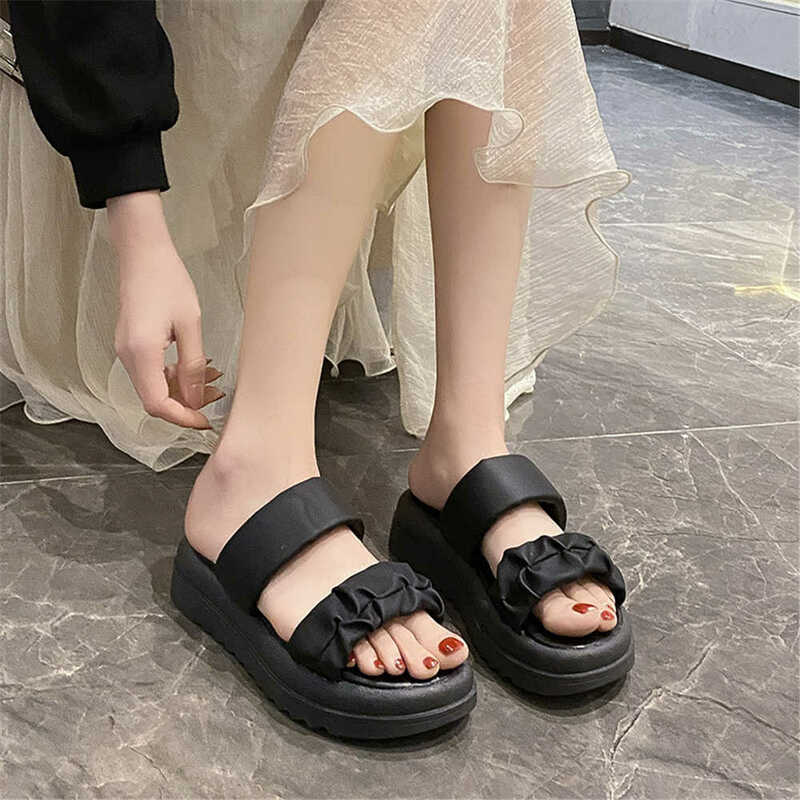 Size 35 Appearance Increases Women Flat Sandal Women's House Slippers Shoes Famous Brand Sneakers Sport Skor Premium